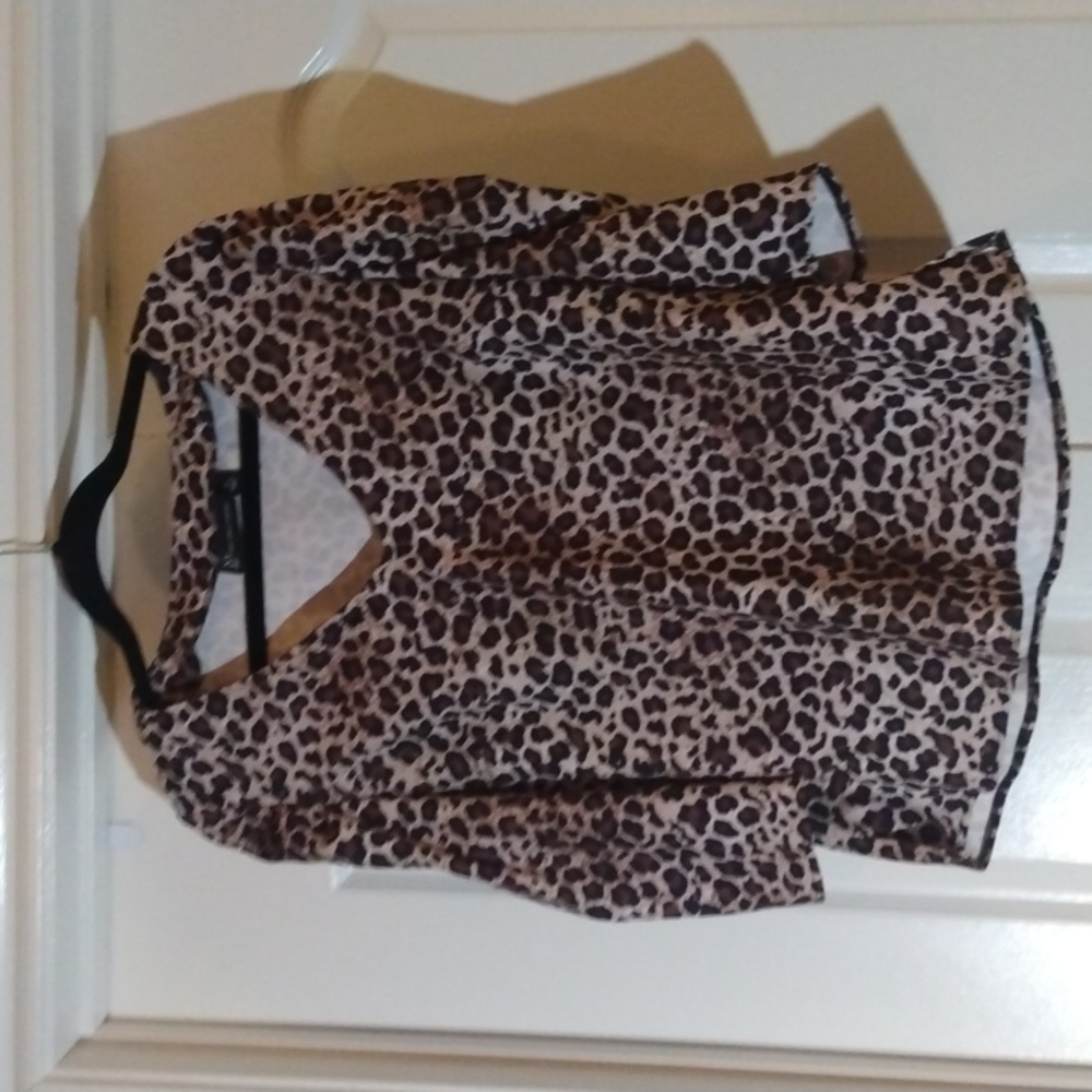 Leopard print New York &Co top